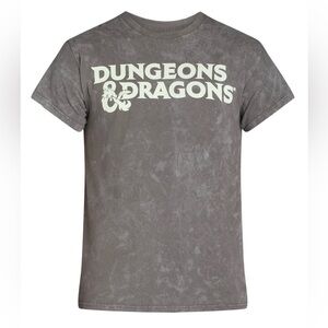 Dungeons & Dragons Men’s & Big Men's Mineral Wash Graphic Tee